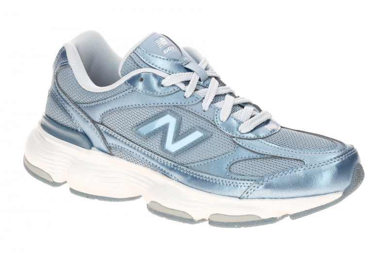 New Balance 603 Schuhe Sneaker blau grau metallic Damen