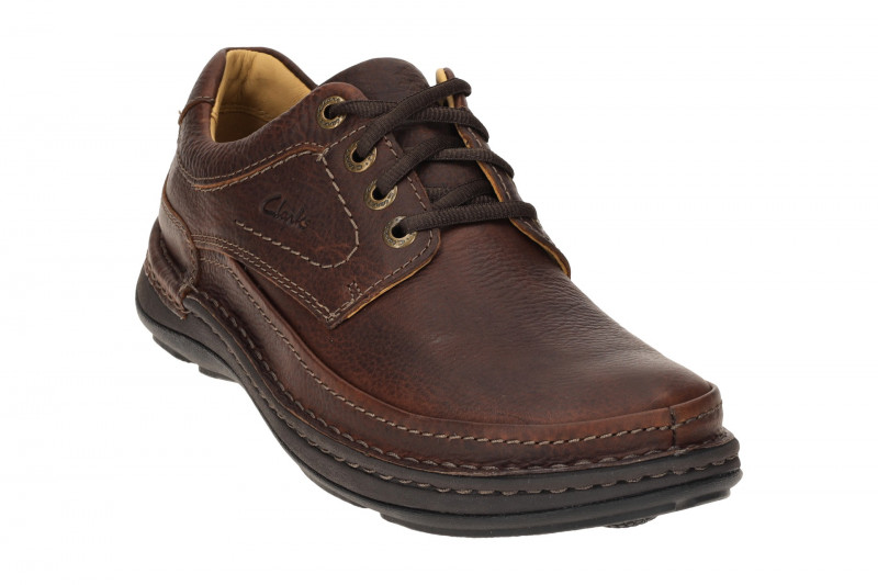 Clarks Nature 3 Schuhe dunkelbraun mahogany