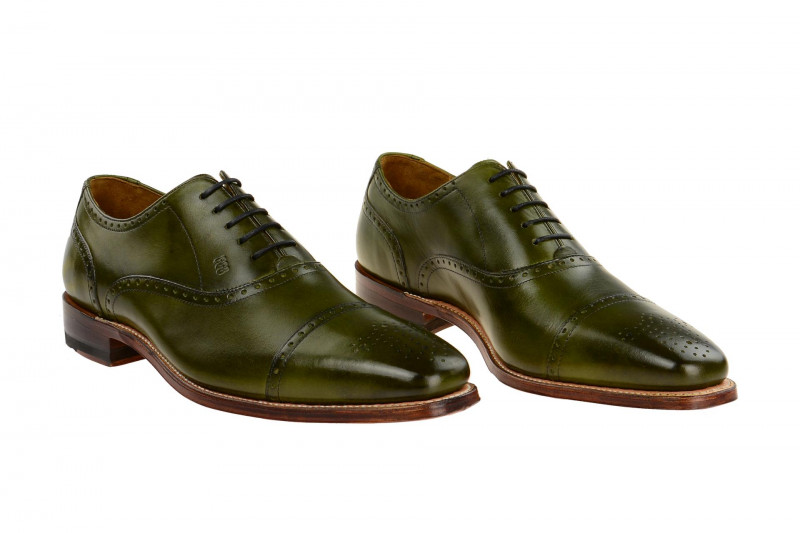 Gordon & Bros elegante Schuhe Lucquin grün 2830-B