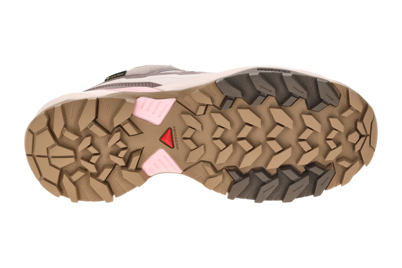 Salomon X Ultra 360 Edge Schuhe Damen braun rosa GORE-TEX