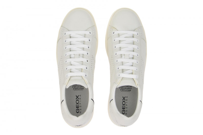 Geox Respira Warrens B Sneakers in weiß Herrenschuhe