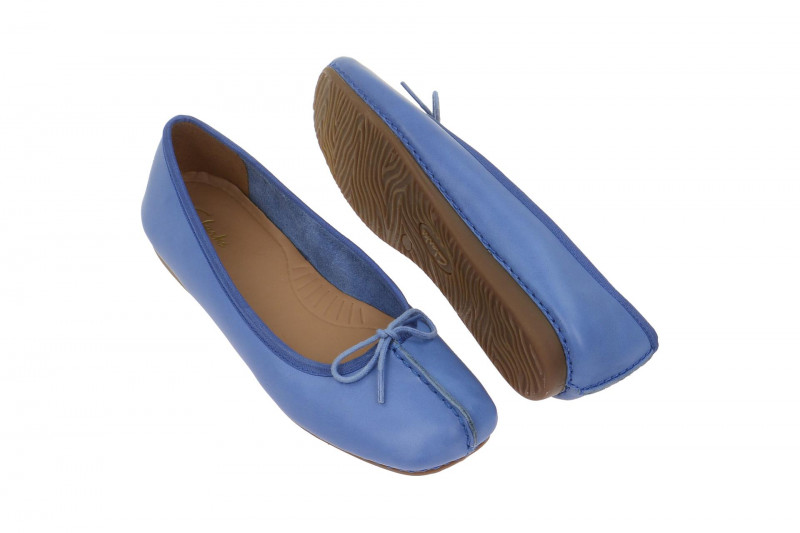 Clarks Freckle Ice Ballerina hell-blau