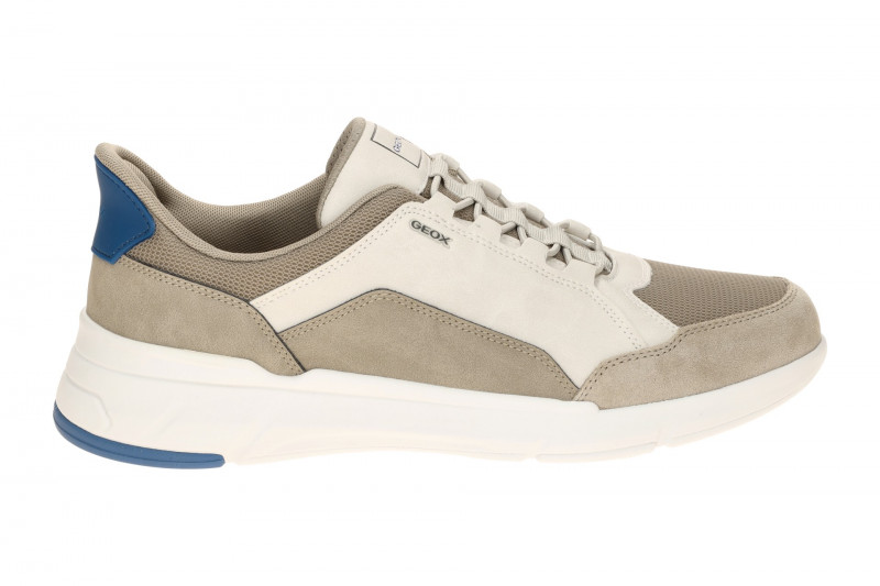 Geox Vittour Sneaker Schuhe taupe grau FASTin U659KA