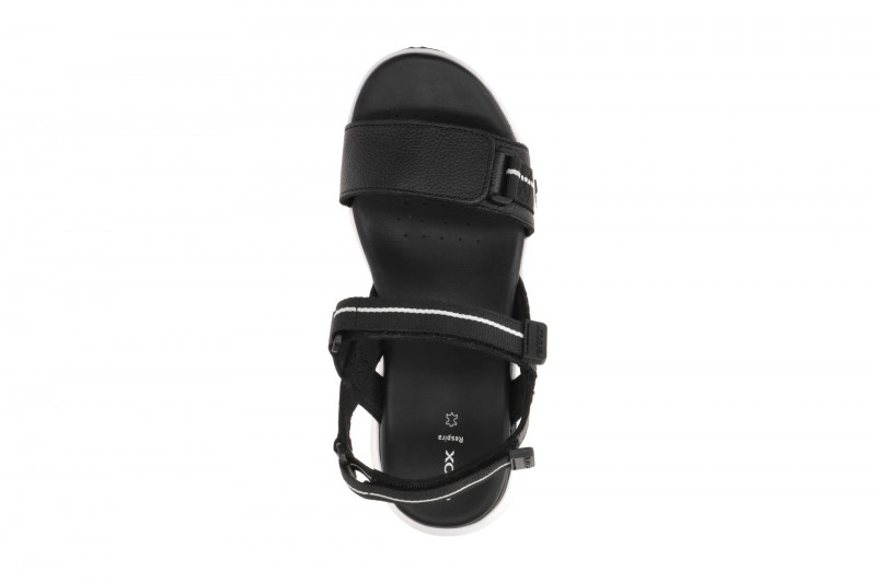 Geox Sorapis Sandalen Damen schwarz Grip D35TBB