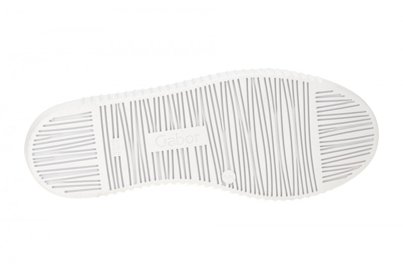 Gabor Schuhe weiß silber Sneakers Schmuck 63.339.21