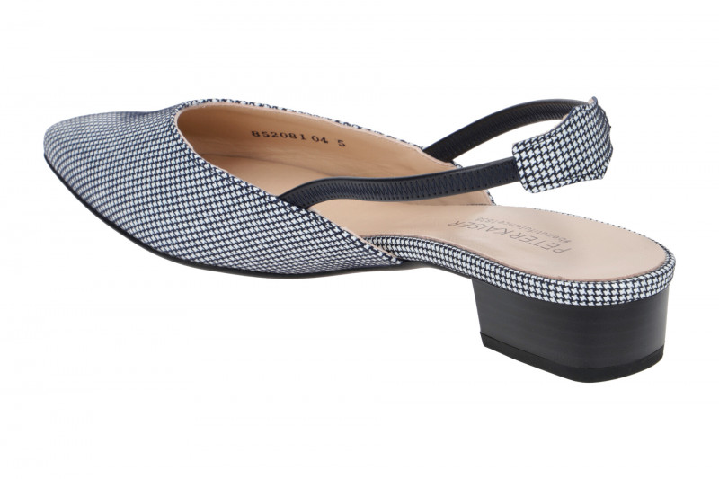 Peter Kaiser Carsta Sling Pumps blau weiß 22577