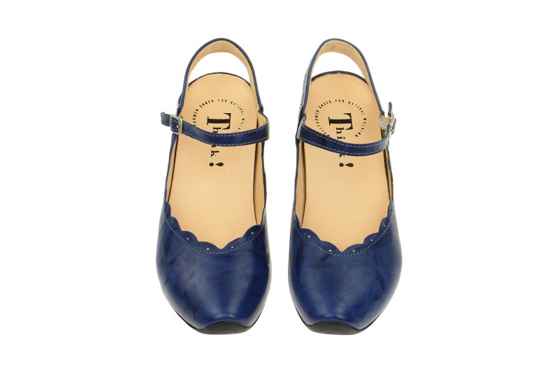 Think Aida Sling Pumps capri blau 4-84247-84