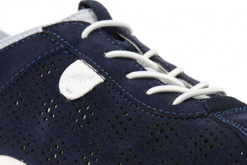 Geox Vega Schuhe in navy dunkelblau Slipper D4209A