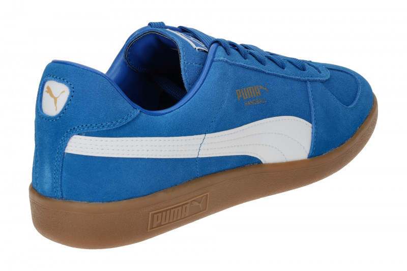 Puma Handball Schuhe blau royal Herren Turnschuhe 106695