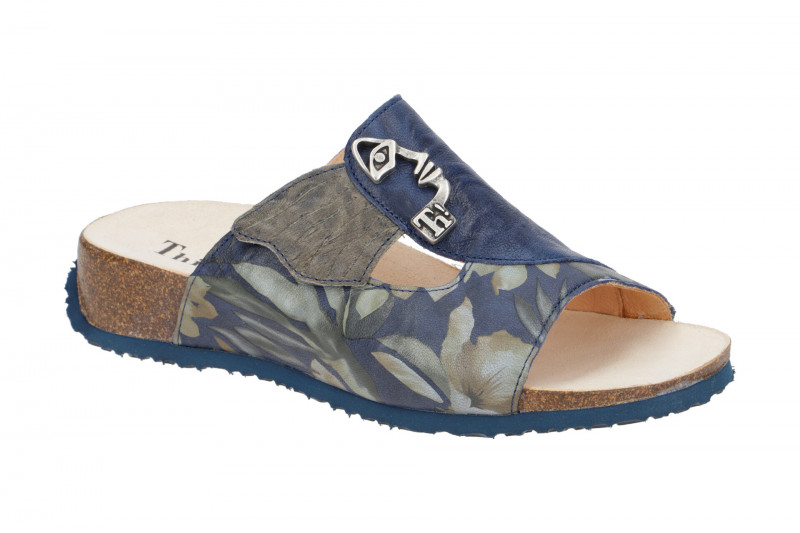 Think Mizzi Pantolette blau indigo 124