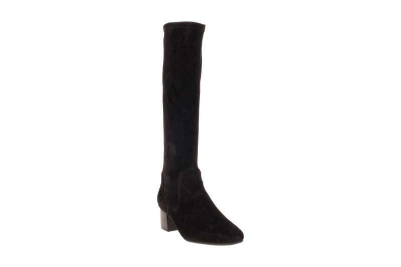 Peter Kaiser Stiefel schwarz Stretch Langschaft eckig 75525