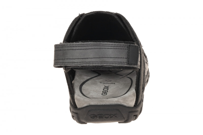 Geox Strada Outdoor Sandale schwarz U4524C