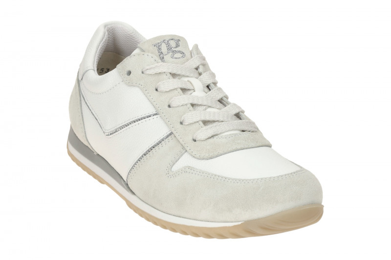 Paul Green Sneaker Schuhe weiß ice Velour 5332
