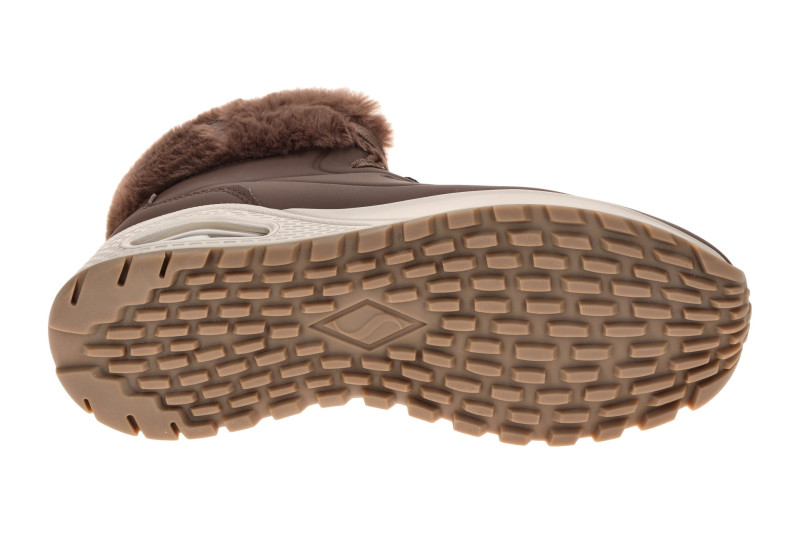 Skechers Uno Rugged Stiefel braun Damen Mid Sneakers 190285