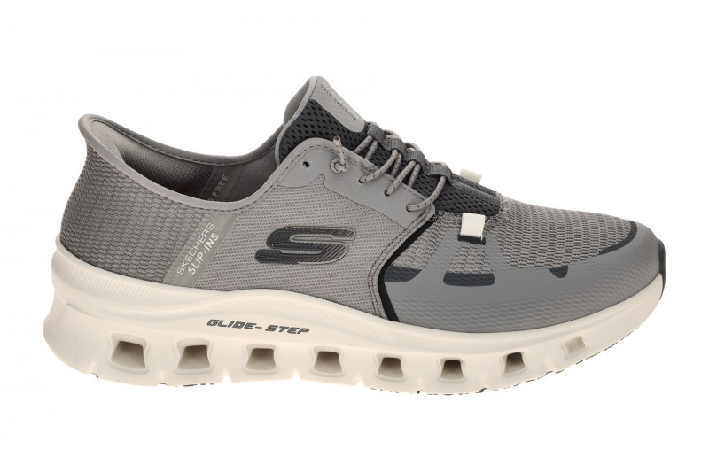 Skechers Glide Step Pro SR Schuhe grau Herren SLIP-INS 200337EC