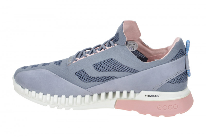 Ecco Zipflex Schuhe blau misty Damen Sneaker 834803