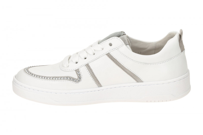 Gabor Schuhe Sneakers weiß Strass 43.341.21