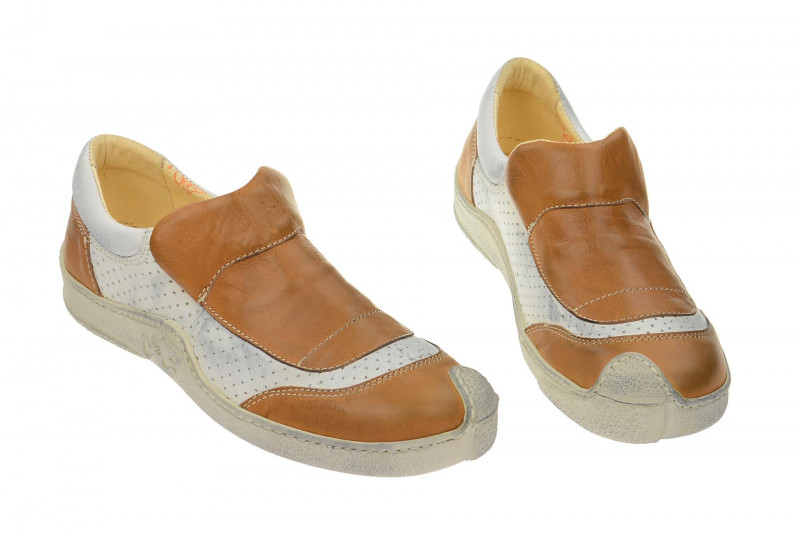 Eject Skat Schuhe braun weiß 16920
