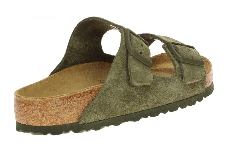 Birkenstock Arizona BS Pantolette grün thyme Normal Weit 1025657