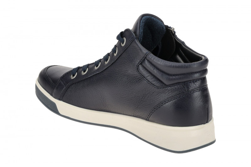 ARA Rom Schuhe blau Mid-Cut Sneaker 12-44499