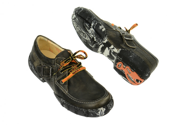 Eject Eden Schuhe schwarz dark-beige 16610