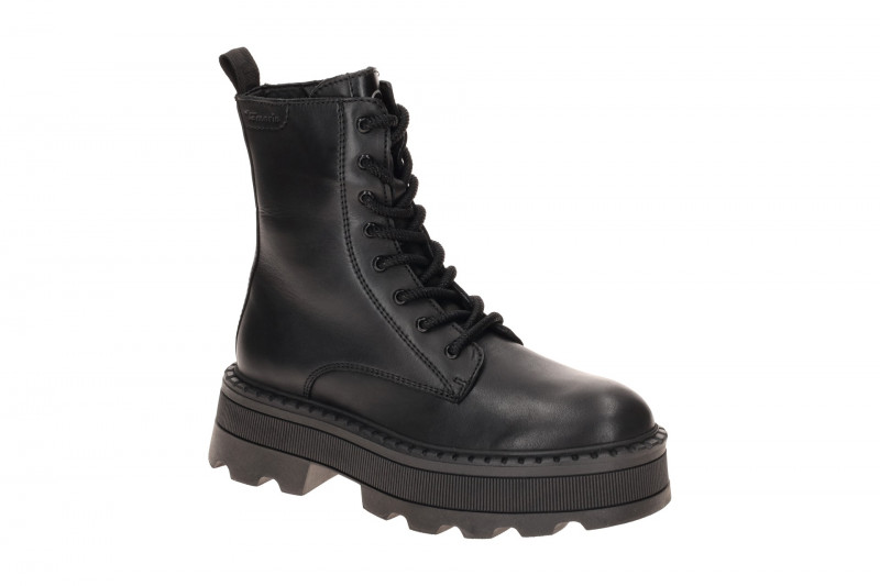 Tamaris Plateau Stiefel schwarz Chunky Boots Dünnfutter 25238