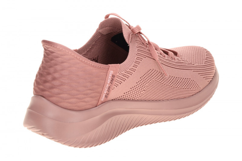 Skechers Ultra Flex Slipper Schuhe rosa SLIP-INs 150447