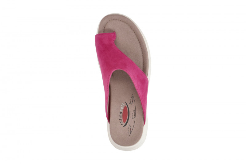 Gabor RollingSoft Pantolette pink Zehentrenner 66.812.21
