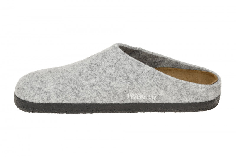 Birkenstock Zermatt Rivet Clogs Pantoletten hellgrau Normal-Weit 1015080