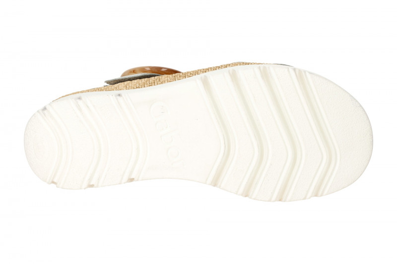 Gabor Sandale grau pino Velour 43.723.19