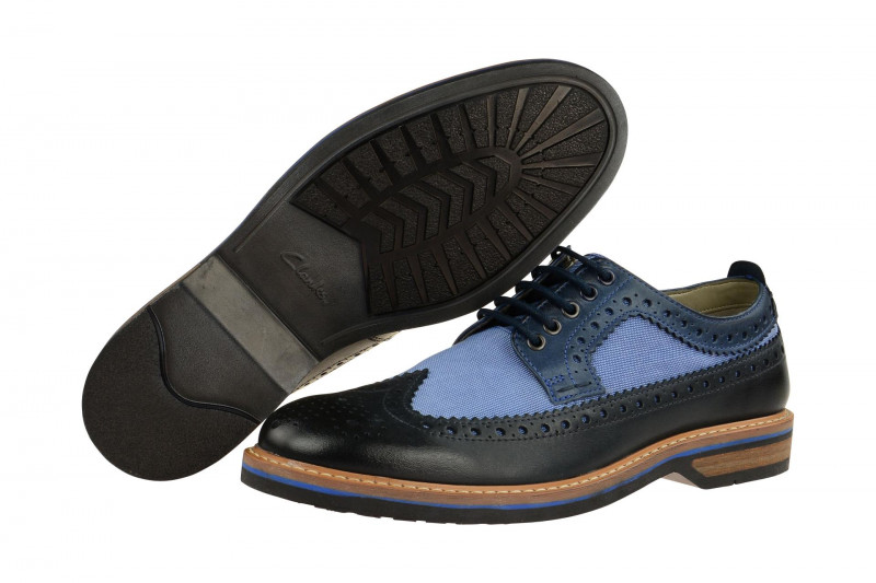 Clarks Pitney Limit Schuhe blau kombi