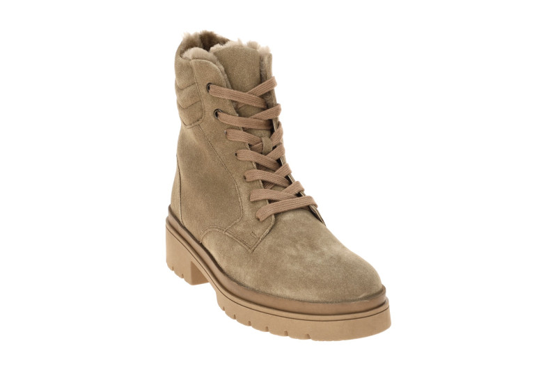 Gabor Winter Stiefel taupe grau Warmfutter Boots Lammfell 8068.01.003