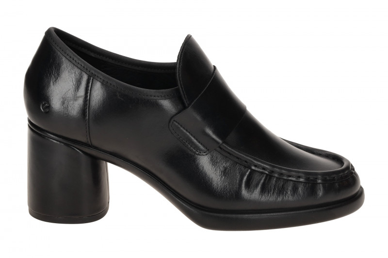 Ecco Sculpted Hochfront Pumps Loafer schwarz 222673
