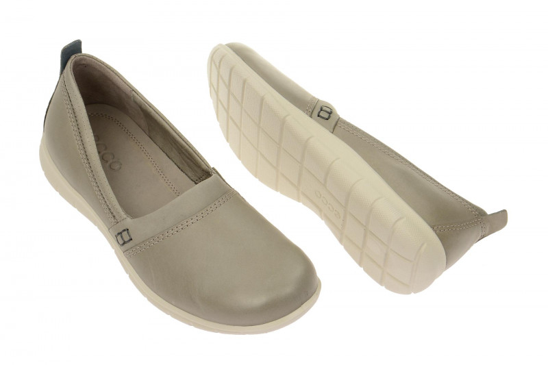 Ecco Babett Clog Slipper grau - 211333 55296