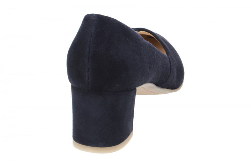 Paul Green Pumps blau Samt Velour 3740