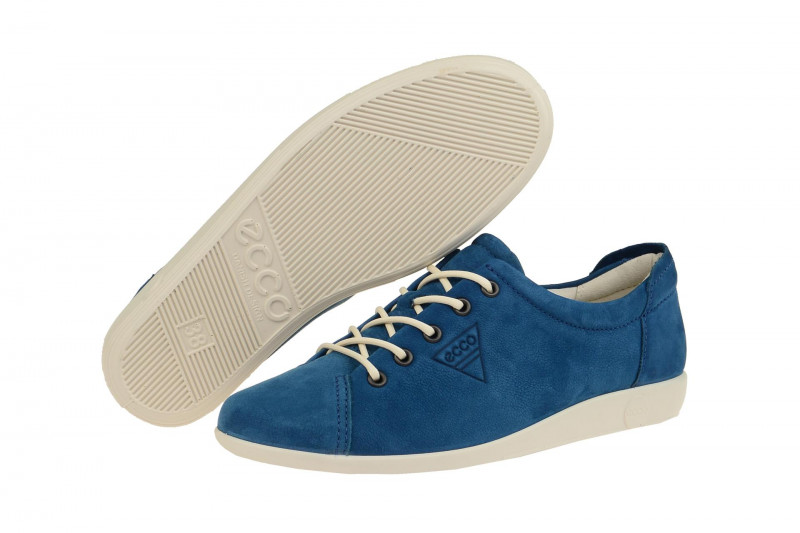 Ecco Soft 2 Schuhe blau 20650302269