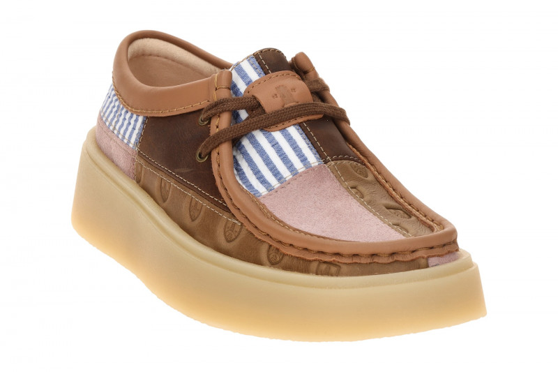 Clarks Torview Mokassin Schuhe braun rosa 26186493