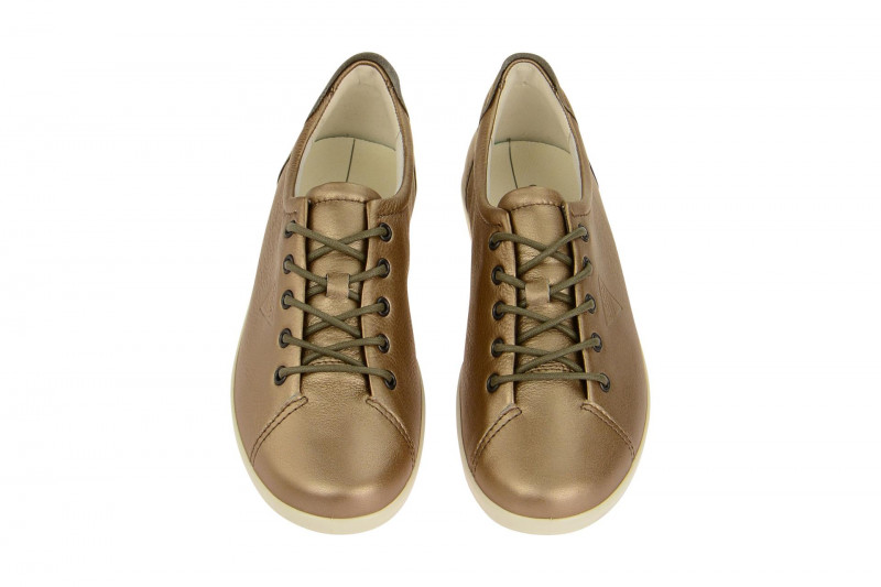 Ecco Soft 2 Schuhe grau braun metallic 20650301375