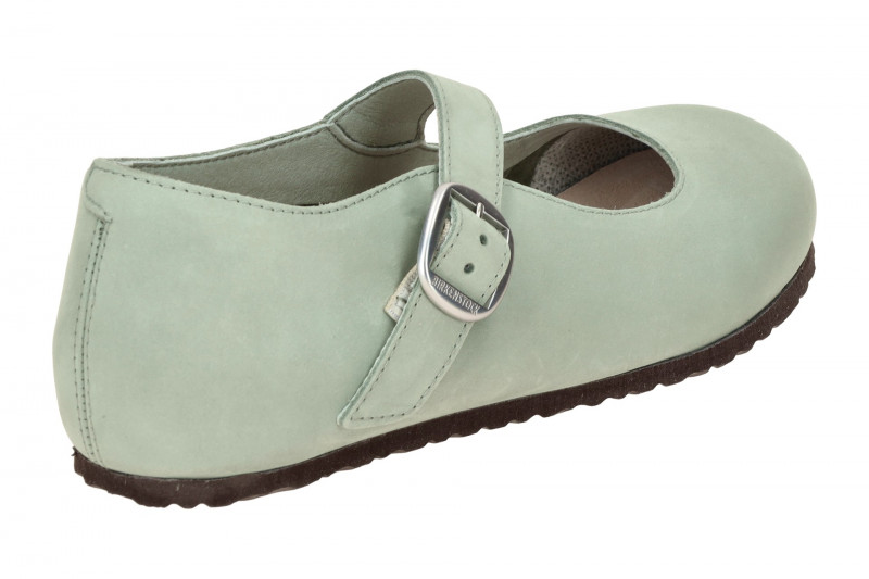 Birkenstock Tracy Schuhe Mary-Jane grün SCHMAL 1029755
