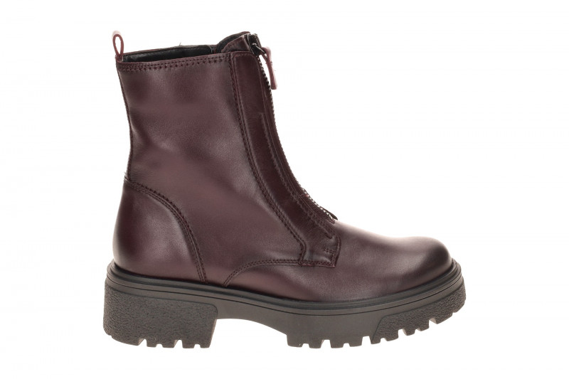 Gabor Stiefelette bordo rot Front-Zip 71.763.25