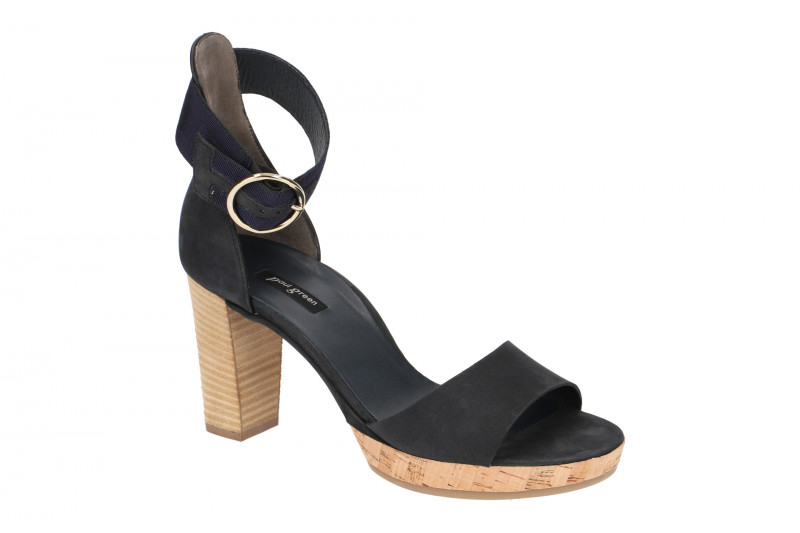 Paul Green Sandale blau 7484