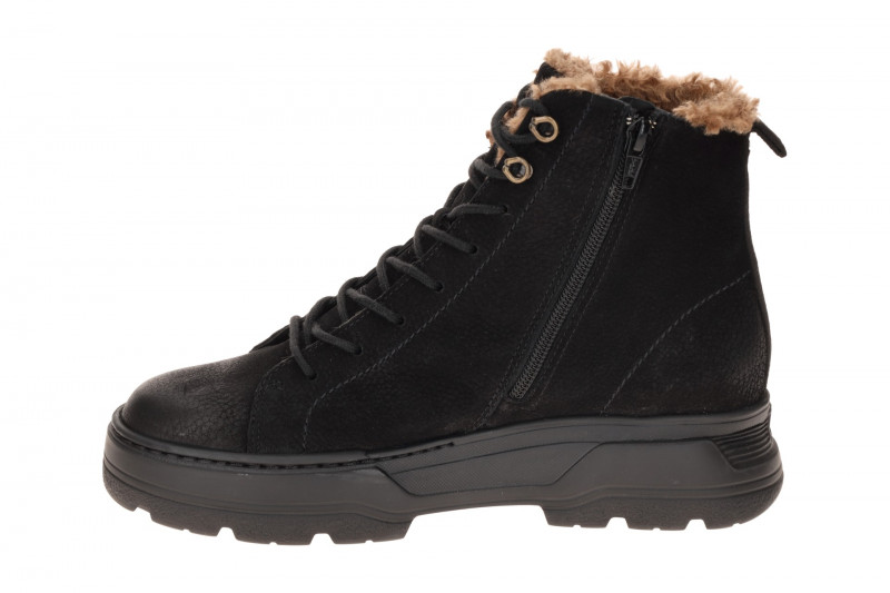 Paul Green Winter Stiefelette Boots schwarz Warmfutter 5497