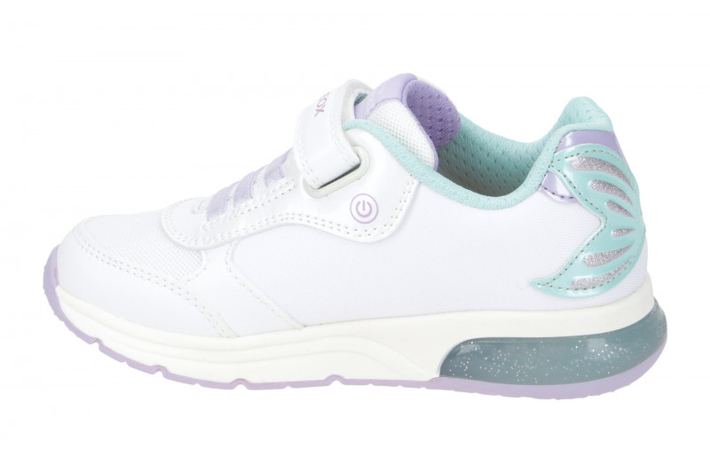 Geox Spaceclub Kinder Schuhe weiß Meerjungfrau