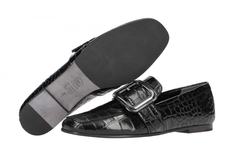 Kennel & Schmenger Nina Schuhe schwarz Kroko