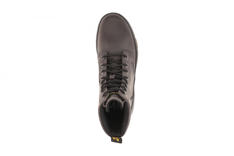 Dr Martens Combs Leather Stiefel grau gunmetal 40603020