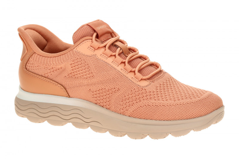 Geox Spherica Sneaker Schuhe rosa peach Damen FASTin D657MD