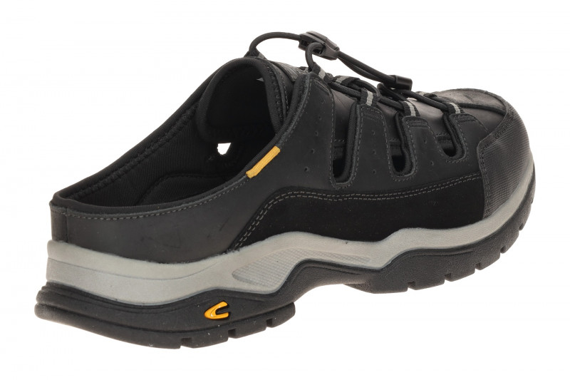 camel active Bud Two Pantoletten schwarz Clogs 57BTA09