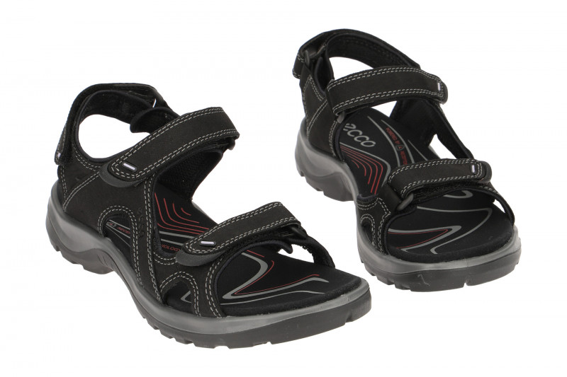 Ecco Offroad Damen Sandalen schwarz 822123