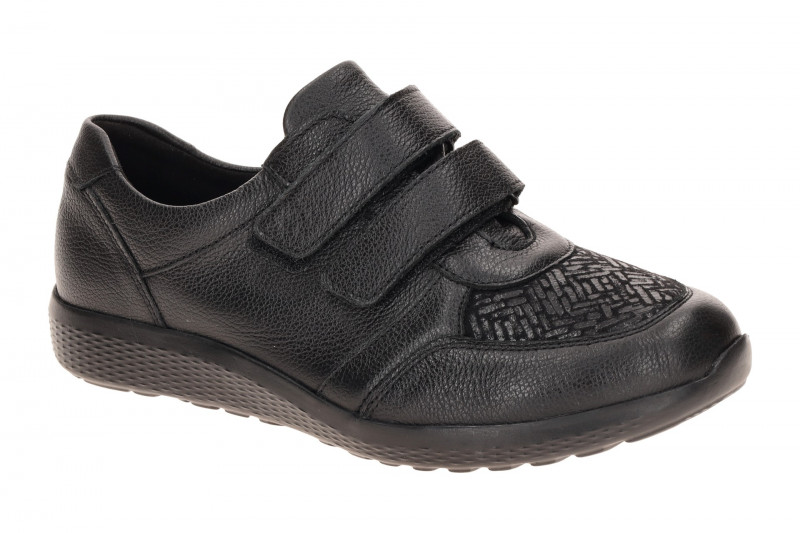 Waldläufer Ira Schuhe schwarz M-Weite OrthoTritt Klett 815M30