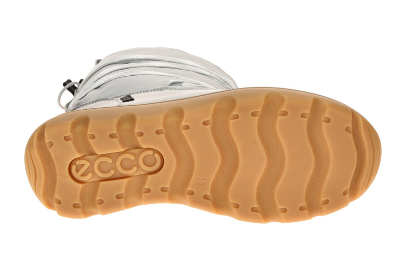 ecco Glacia Stiefel Schlupf Boots grau silber Wasserdicht Primaloft 243303